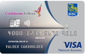 RBC Caribbean Airlines Visa Business Platinum Card