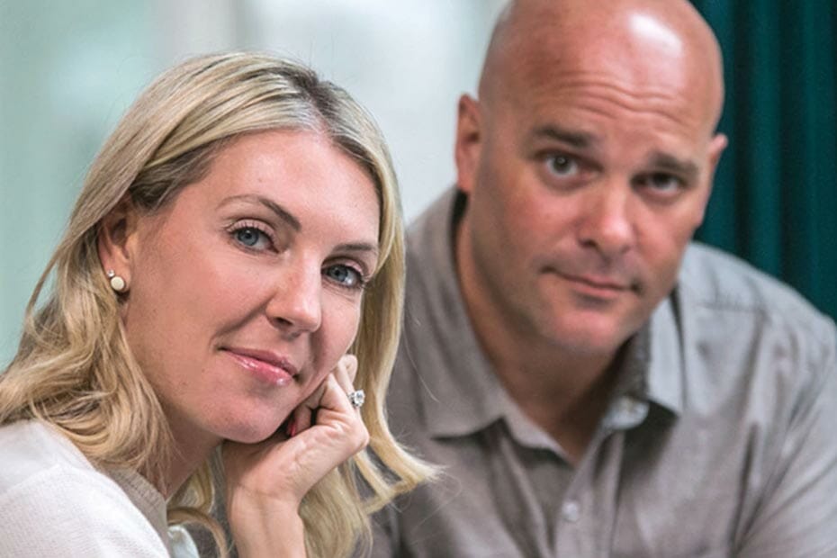 Sarah and Bryan Baeumler