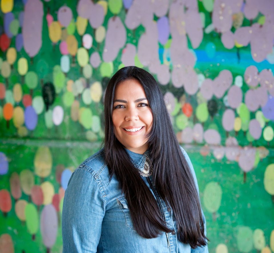 Sunshine Tenasco, founder and CEO of Pow Wow Pitch and Her Braids