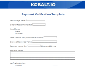 Kobalt.io verification template