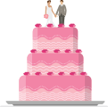 Wedding cake Graphic