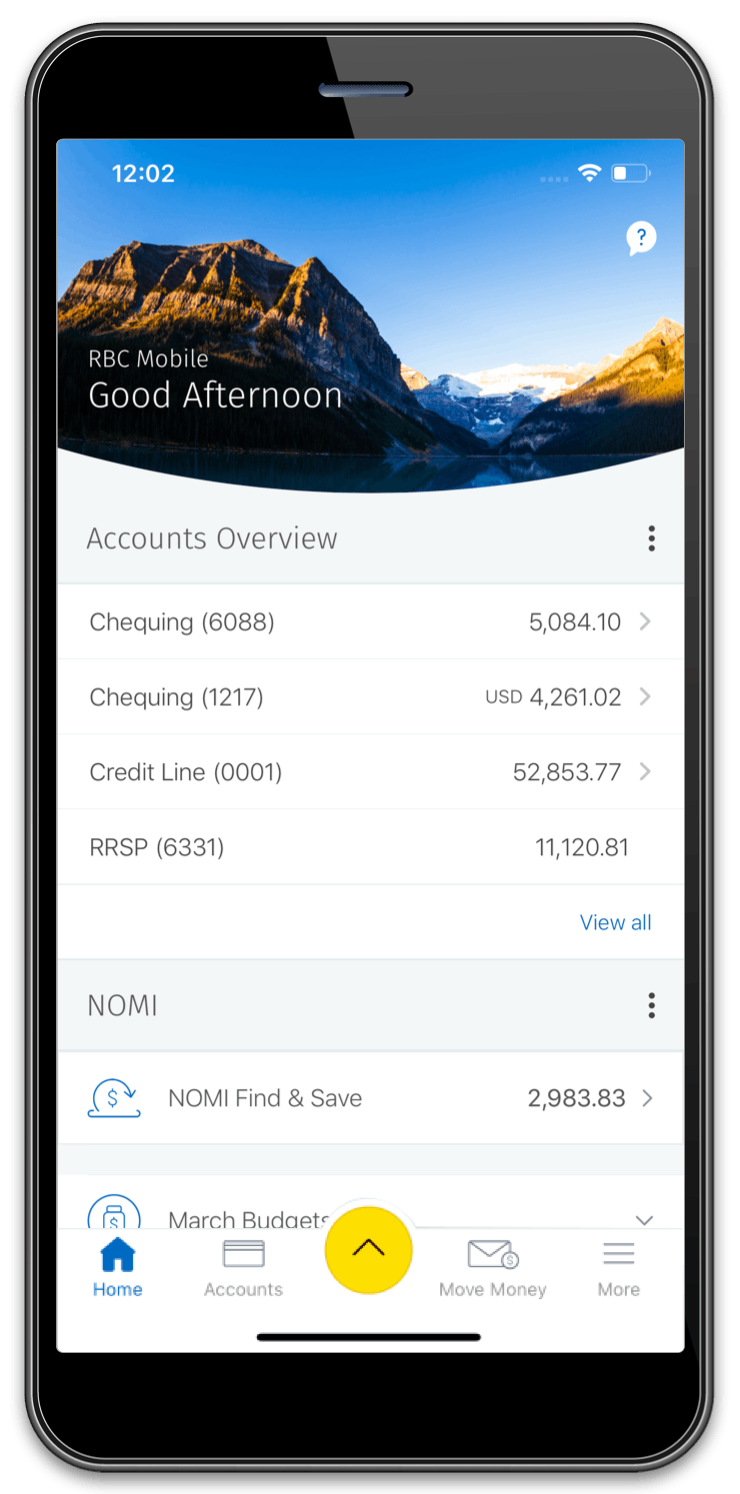 how to get direct deposit from rbc mobile app